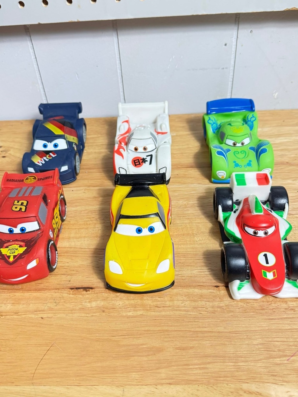 Disney Pixar Cars Lightning McQueen Bath Toys